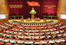 Thông cáo báo chí về ngày làm việc thứ hai của Hội nghị lần thứ 13 Ban Chấp hành Trung ương Đảng khóa XII