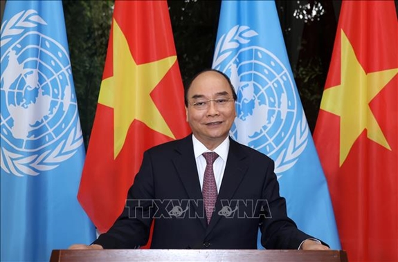 Thông điệp của Thủ tướng Chính phủ Nguyễn Xuân Phúc tại Phiên họp Cấp cao của Đại hội đồng Liên hợp quốc kỷ niệm 75 năm thành lập Liên hợp quốc