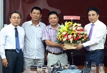 Lãnh đạo tỉnh Khánh Hòa và TP. Nha Trang thăm, chúc mừng các cơ quan báo chí