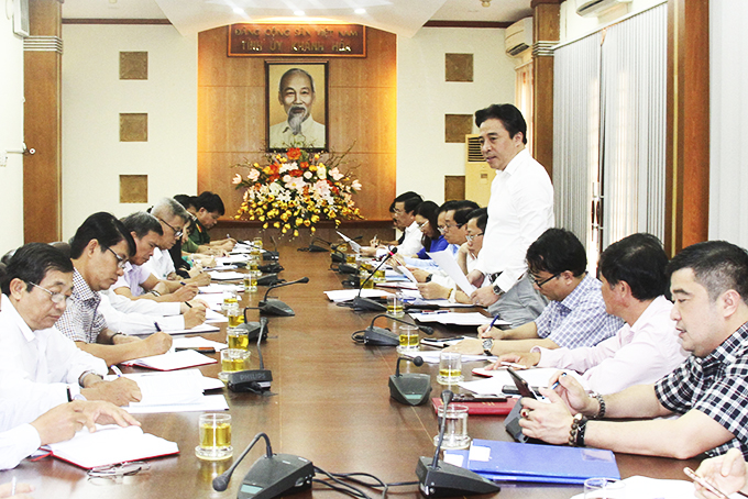 Thường trực Tỉnh ủy Khánh Hòa: Giao ban triển khai nhiệm vụ tháng 5