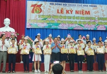 Hội Đồng đội TP. Nha Trang: Khen thưởng 75 đội viên tiêu biểu
