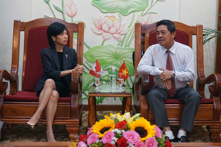 Lãnh đạo tỉnh Khánh Hòa tiếp Đại sứ Canada tại Việt Nam