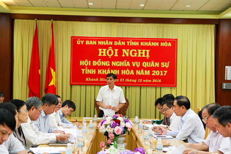 Năm 2017, Khánh Hòa có 1.800 thanh niên lên đường nhập ngũ