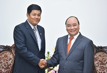 Thủ tướng Nguyễn Xuân Phúc tiếp các Đại sứ Myanmar, Qatar