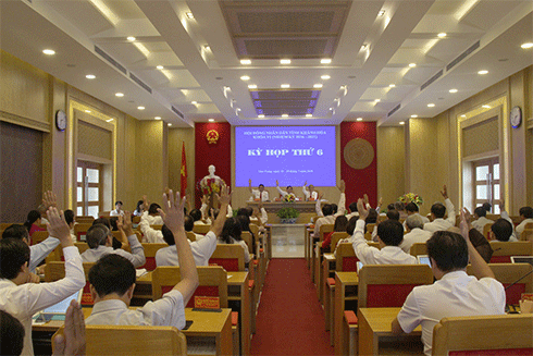 Bế mạc kỳ họp thứ 6 HĐND tỉnh Khánh Hòa khóa VI