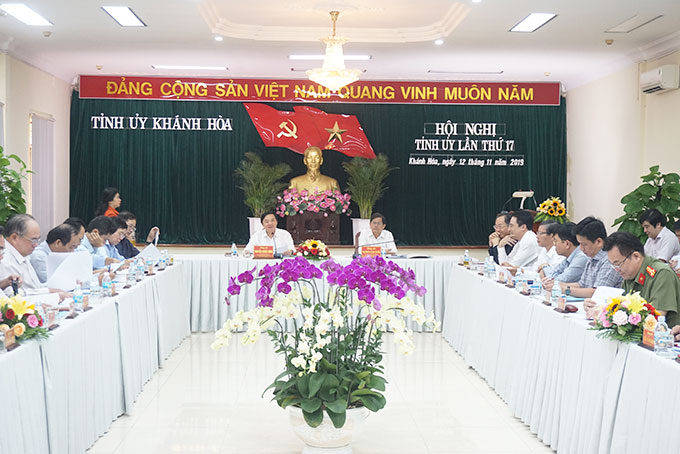 Hội nghị Tỉnh ủy Khánh Hòa lần thứ 17