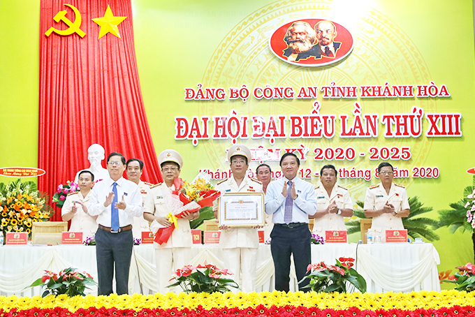 Đại hội Đảng bộ Công an tỉnh Khánh Hòa lần thứ XIII