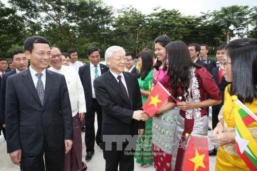 Tổng Bí thư Nguyễn Phú Trọng kết thúc tốt đẹp chuyến thăm cấp Nhà nước Cộng hòa Liên bang Myanmar