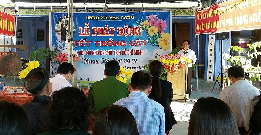 Huyện Vạn Ninh:  Phát động “Tết trồng cây đời đời nhớ ơn Bác Hồ” xuân Kỷ Hợi 2019