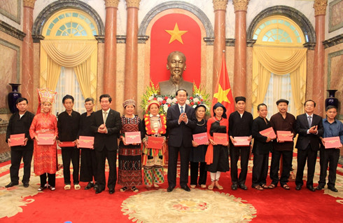 Chủ tịch nước Trần Đại Quang: Phải giải quyết hài hòa giữa bảo tồn, phát huy di sản văn hóa dân tộc với phát triển kinh tế - xã hội