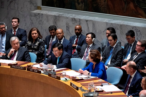 Tiếp tục phát huy vai trò và đóng góp của Việt Nam tại Hội đồng Bảo an Liên hợp quốc