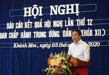 Báo cáo kết quả Hội nghị Trung ương 12 cho cán bộ cao cấp đã nghỉ hưu trên địa bàn TP. Nha Trang
