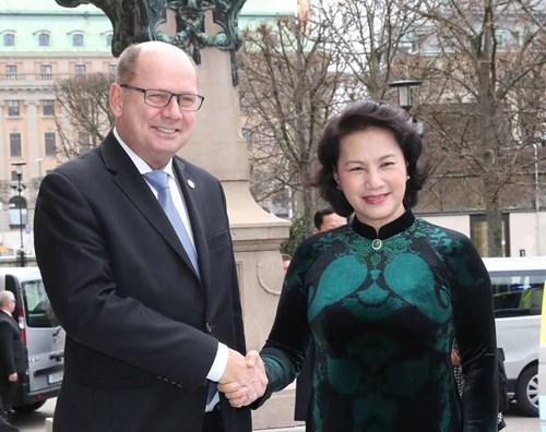 Quốc hội Việt Nam-Thụy Điển nhất trí thúc đẩy hợp tác song phương
