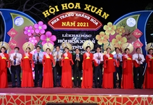 Khai mạc Hội hoa Xuân Nha Trang - Khánh Hòa