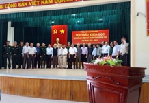 Hội thảo góp ý đề cương chi tiết Lịch sử lực lượng vũ trang nhân dân tỉnh Khánh Hòa giai đoạn 1975 – 2015