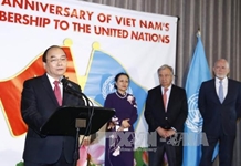 Thủ tướng Nguyễn Xuân Phúc hội đàm với Tổng thư ký Liên hợp quốc và tham dự Lễ kỷ niệm 40 năm Việt Nam gia nhập Liên hợp quốc