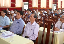 Hội nghị trực tuyến học tập, quán triệt, triển khai thực hiện các Nghị quyết Hội nghị Trung ương 7, khóa XII tại tỉnh Khánh Hòa. 