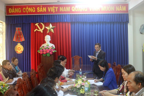 Ban Tuyên giáo Tỉnh ủy Khánh Hòa tổ chức Hội nghị Học tập Chuyên đề năm 2018” 