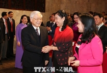 Tổng Bí thư Nguyễn Phú Trọng dự chương trình kỷ niệm Ngày Thầy thuốc Việt Nam