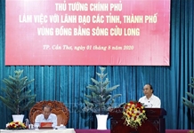 Thủ tướng làm việc với các địa phương Đồng bằng sông Cửu Long