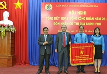 Tổng kết hoạt động công đoàn năm 2017 – đón nhận cờ thi đua Chính phủ