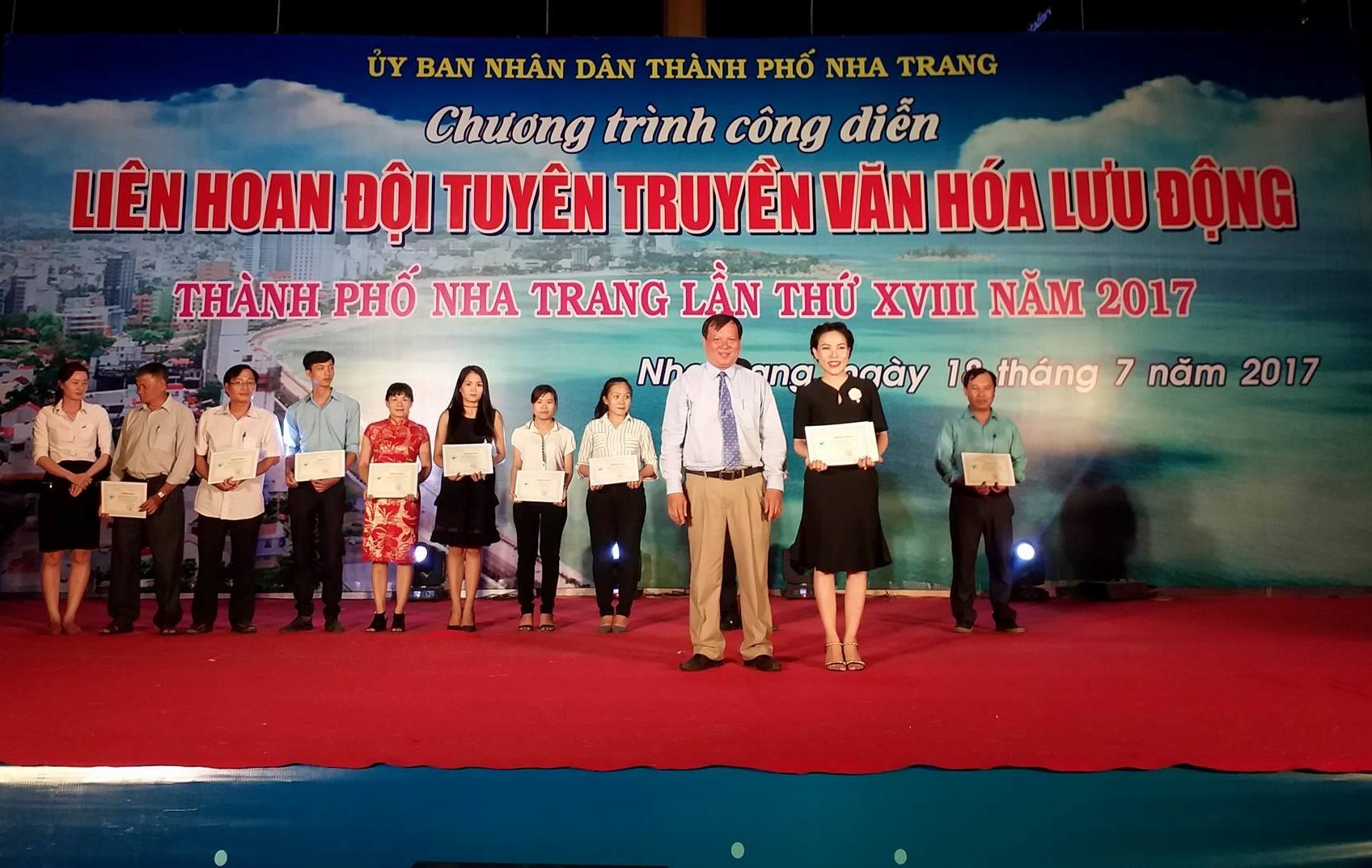 TP. Nha Trang: Công diễn các tiết mục xuất sắc tại Liên hoan đội tuyên truyền văn hóa lưu động  
