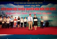 TP. Nha Trang: Công diễn các tiết mục xuất sắc tại Liên hoan đội tuyên truyền văn hóa lưu động  
