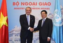 Phó Thủ tướng Phạm Bình Minh hội đàm với Phó Tổng Thư ký LHQ Jan Eliasson