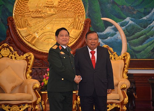 Quan hệ quốc phòng Việt Nam - Lào là “đặc biệt của đặc biệt”