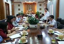 Thường trực Tỉnh ủy làm việc với Ban Tuyên giáo Tỉnh ủy  về kế hoạch công tác tuyên giáo năm 2018