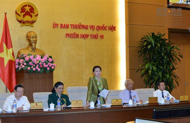 Phiên họp thứ 11 của Ủy ban thường vụ Quốc hội khóa XIV