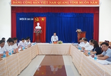 Kiểm tra công tác chuẩn bị Đại hội Đảng bộ huyện Cam Lâm lần thứ IV