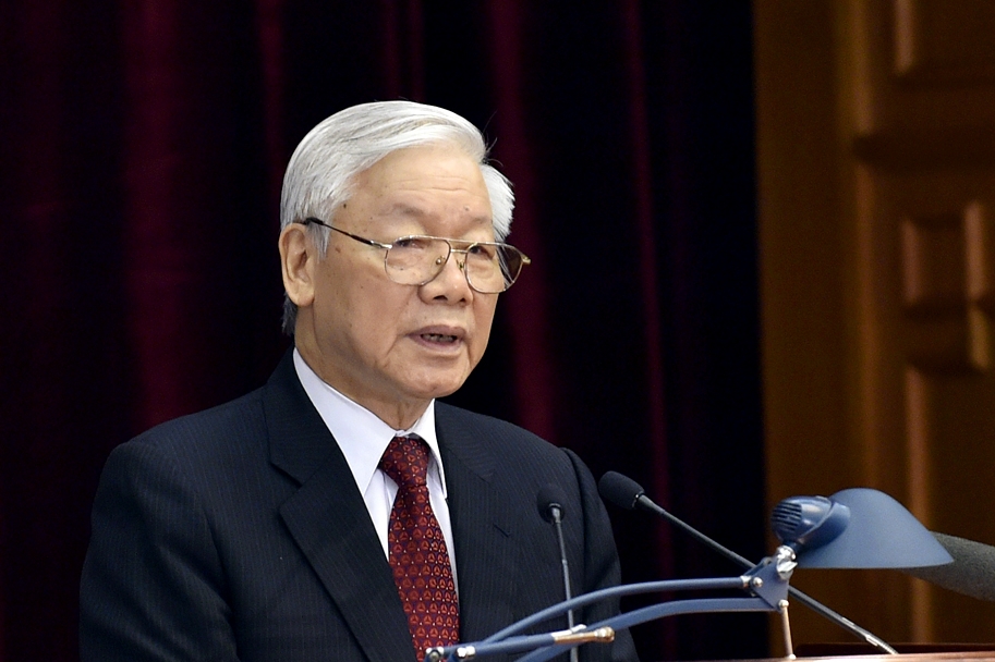100% đại biểu tín nhiệm giới thiệu Tổng Bí thư Nguyễn Phú Trọng để Quốc hội bầu làm Chủ tịch nước