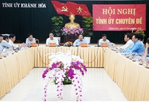 Hội nghị Tỉnh ủy chuyên đề cho ý kiến về nội dung, công tác nhân sự Đại hội Đảng bộ tỉnh lần thứ XVIII