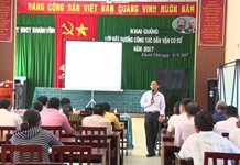 Trung tâm bồi dưỡng chính trị huyện Khánh Vĩnh mở lớp bồi dưỡng nghiệp vụ công tác dân vận năm 2017 