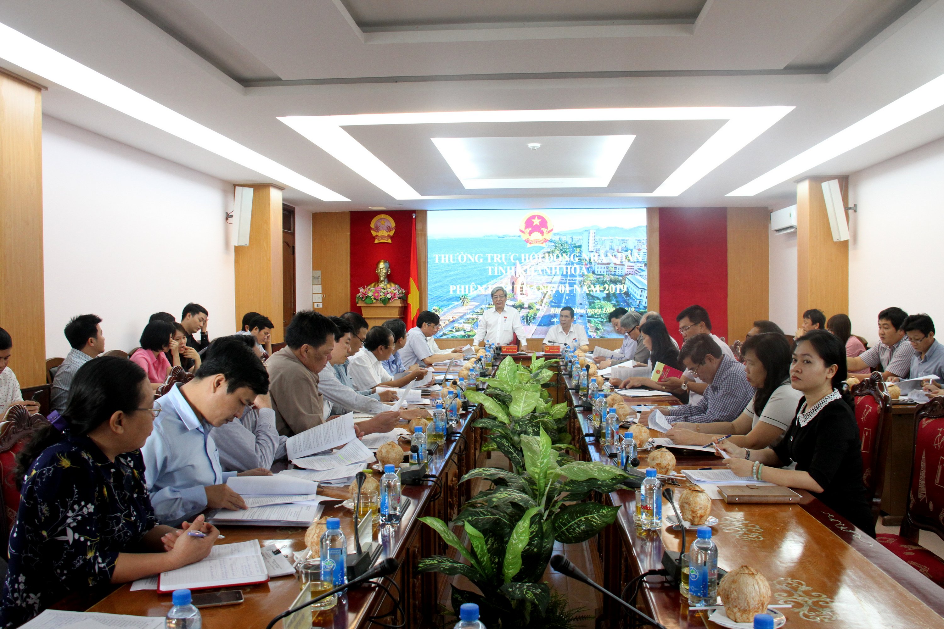 Phiên họp Thường trực HĐND tỉnh Khánh Hòa tháng 1-2019