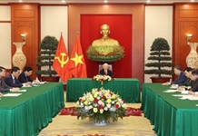 Tổng Bí thư Nguyễn Phú Trọng điện đàm với Tổng thống Liên bang Nga