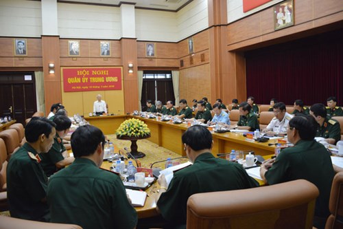 Quân ủy Trung ương tổ chức Hội nghị xem xét, thông qua nhiều nội dung quan trọng