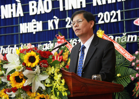 Đại hội Hội Nhà báo tỉnh Khánh Hòa lần thứ VII nhiệm kỳ 2016 -2021
