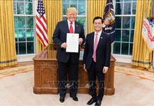 Tổng thống Donald Trump đánh giá cao bước phát triển quan hệ Đối tác toàn diện Việt Nam - Hoa Kỳ