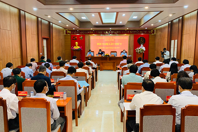 Hội nghị Tỉnh ủy Khánh Hòa lần thứ 5