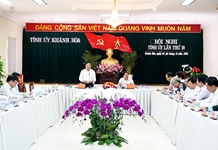 Bế mạc Hội nghị Tỉnh ủy Khánh Hòa lần thứ 18