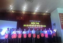 Hội thi Báo cáo viên giỏi huyện Vạn Ninh năm 2019 thành công tốt đẹp