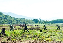 Triển khai nhiệm vụ diễn tập khu vực phòng thủ huyện Diên Khánh và Khánh Vĩnh năm 2017