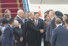 Tổng thống Nga Vladimir Putin tới Đà Nẵng