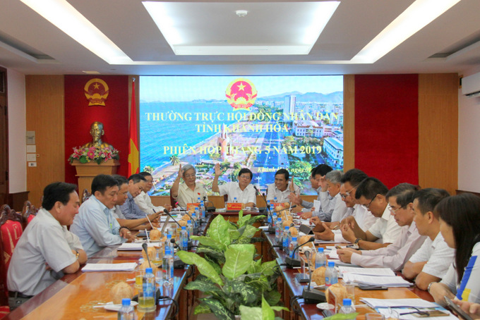 Thường trực HĐND tỉnh Khánh Hòa họp phiên thường kỳ tháng 5-2019