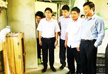 Lãnh đạo tỉnh làm việc tại xã Sơn Hiệp và phường Ninh Hà