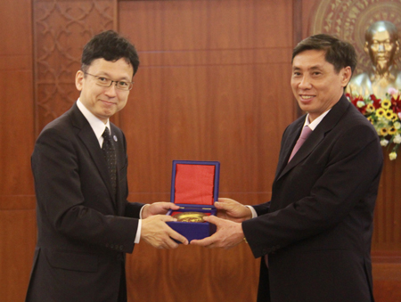 Lãnh đạo tỉnh Khánh Hòa tiếp đoàn đại biểu Nhật Bản dự APEC 2017