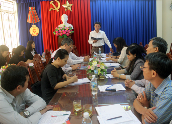 Ban Tuyên giáo Tỉnh ủy Khánh Hòa tổ chức Hội nghị giao ban Khối Khoa giáo quý III /2017