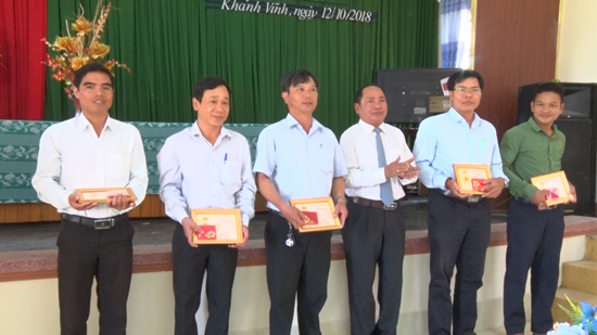 Khánh Vĩnh: Tổ chức gặp mặt kỷ niệm ngày truyền thống các ban xây dựng Đảng 